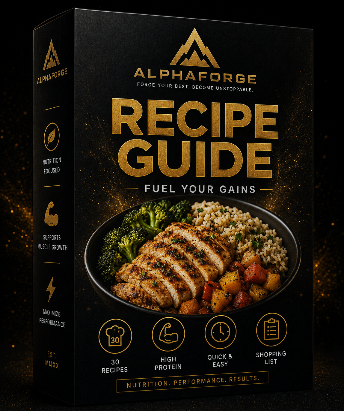 AlphaForge Muscle-Building Recipe Guide